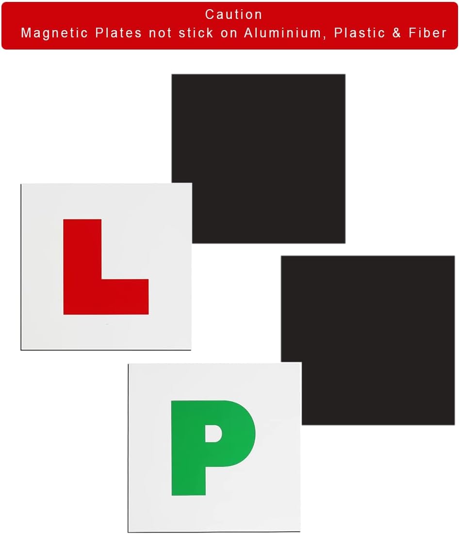 LONOVE 4 Pack New Driver L and P Plates